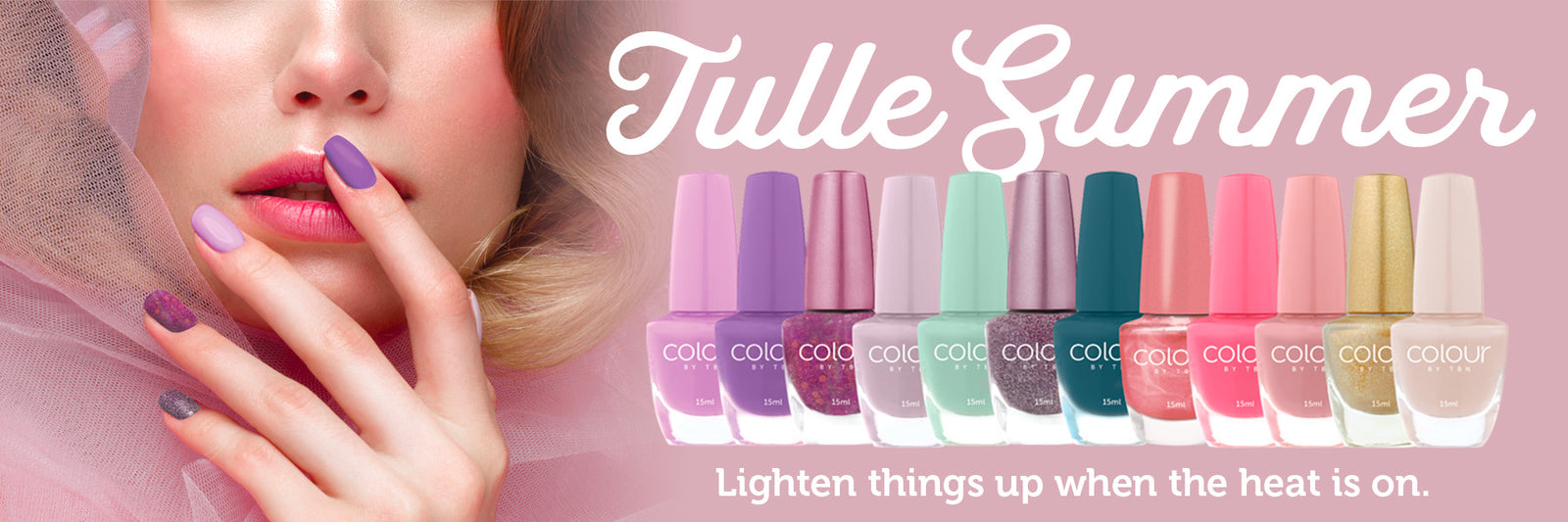 Tulle Summer nail collection | DB Cosmetics