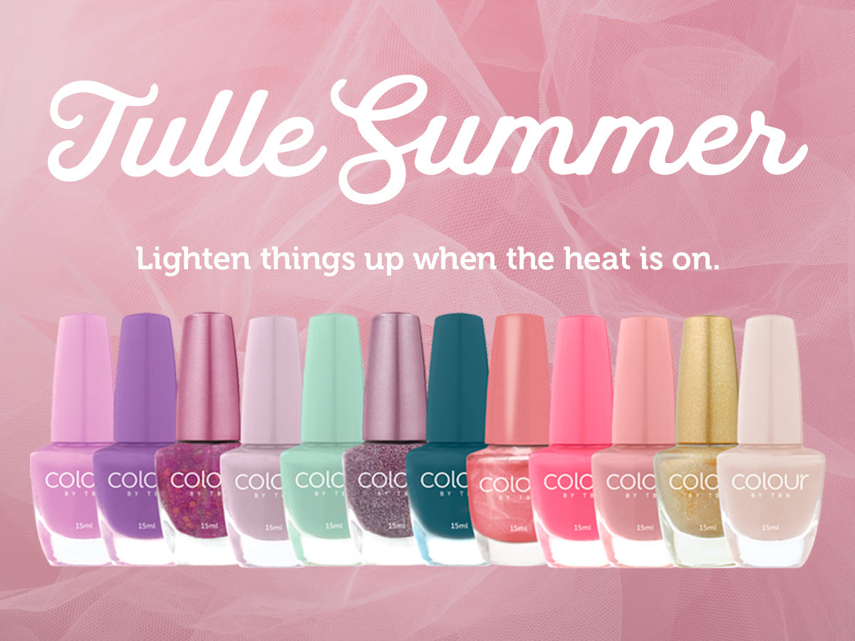 Tulle Summer nail collection | DB Cosmetics